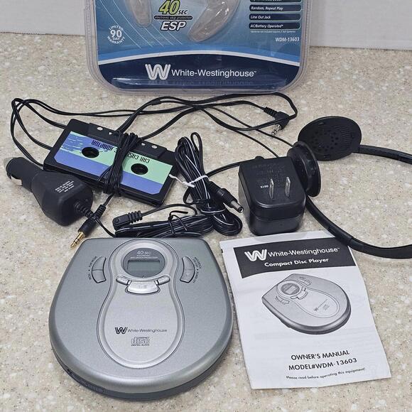 White-Westinghouse CD Player W Car Kit - Picture 7 of 10